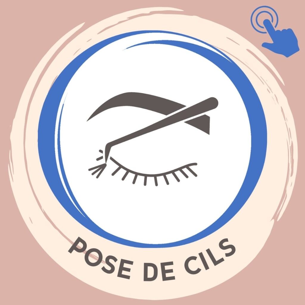 Pose de cils